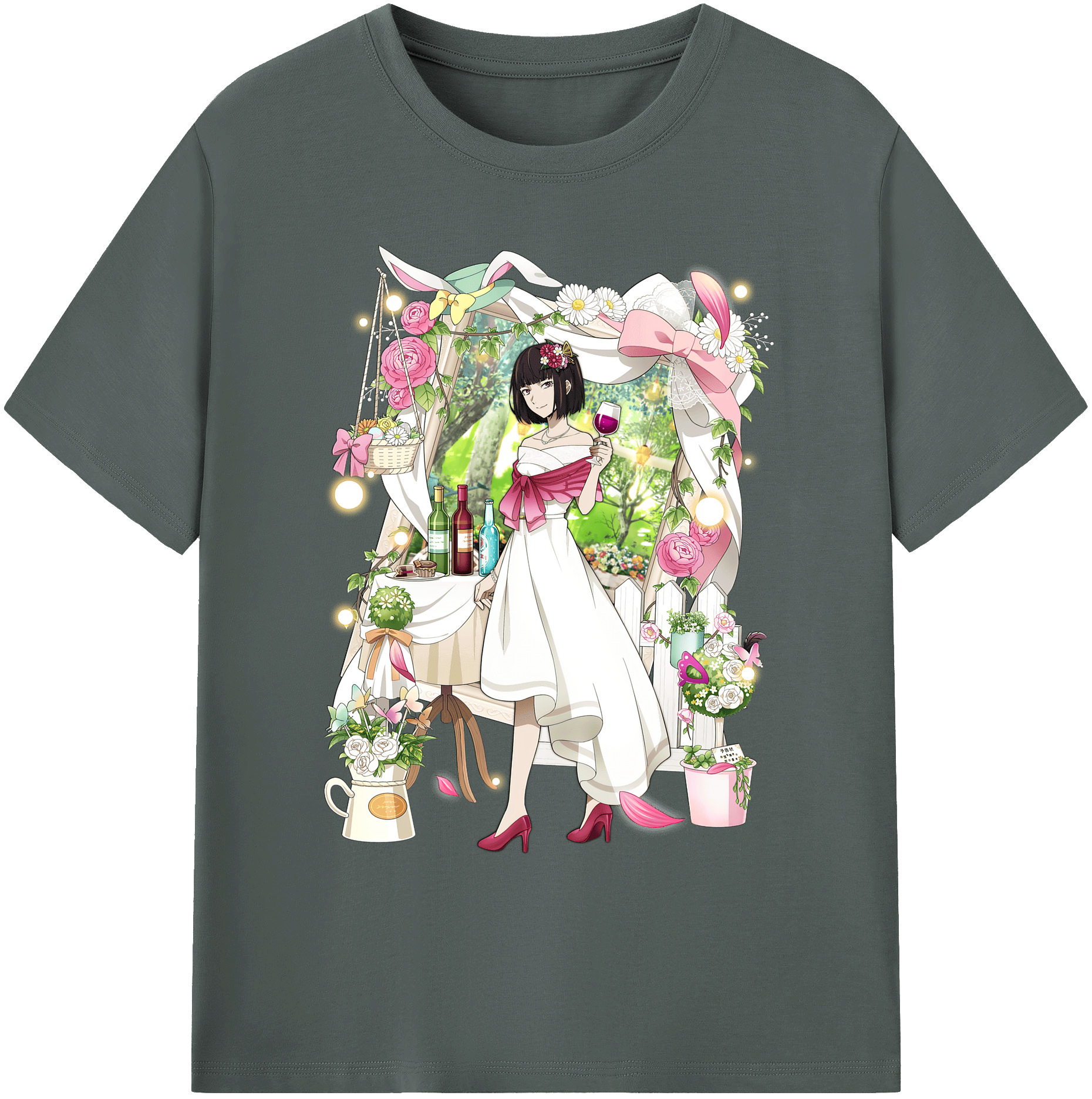 （画像用） 文豪ストレイドッグス Bungo Stray Dogs 綿100％ メンズ半袖Tシャツ｜肌触りやわらか＆通気性